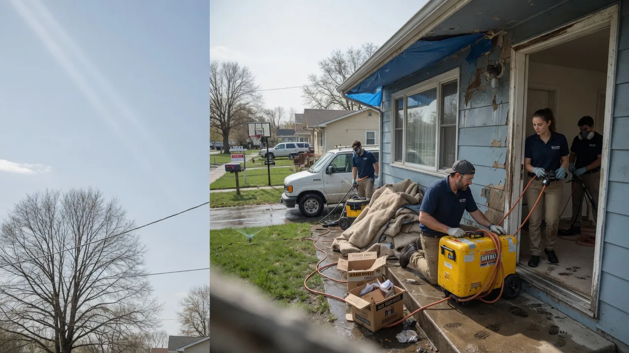Basement Flood Cleanup in University Heights, IA near me